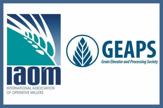 IAOM GEAPS logos