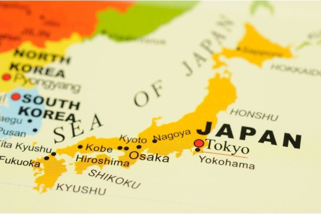 Japan map