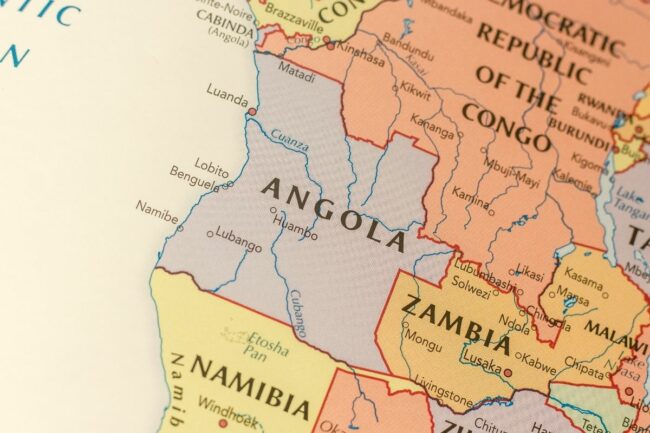 Angola map