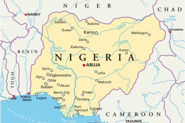 Nigeria map