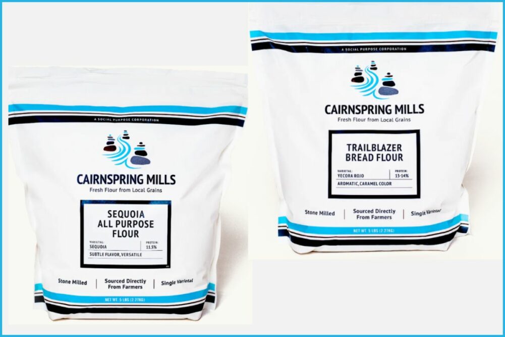 Cairnspring Mills flour bags