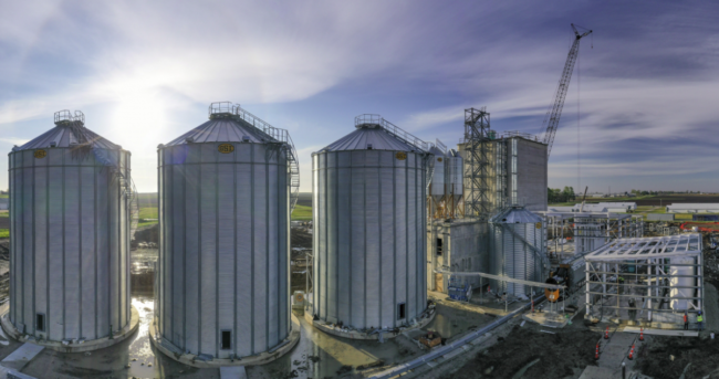 Feed Technology Center under construction at the University of Illinois