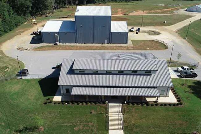 Auburn University feed research center