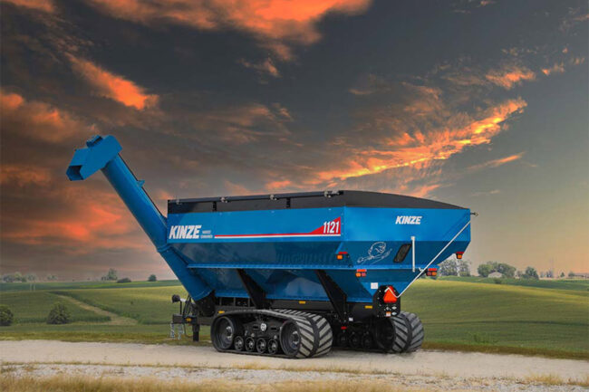 Kinze Manufacturing new grain cart designs